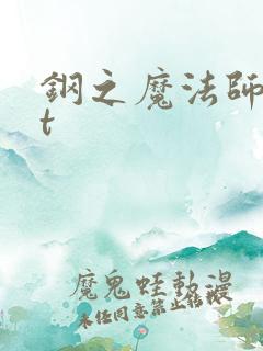 钢之魔法师txt