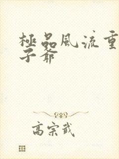 极品风流重生太子爷