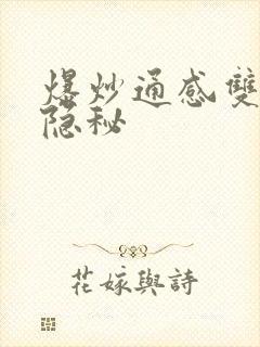 爆炒通感双胞胎隐秘