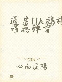 通房11h鹧鸪哨无弹窗