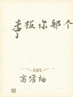 老板你那个太长了