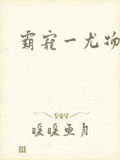 霸宠一尤物老婆