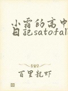 小霜的高中成长日记satofall