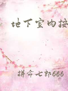 地下室肉按摩椅