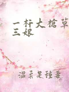 一杆大枪草一家三娘