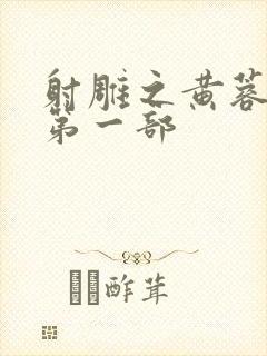 射雕之黄蓉新传第一部