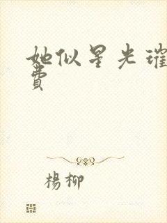 她似星光璀璨免费