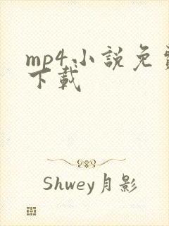 mp4小说免费下载