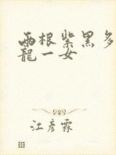 两根紫黑多男双龙一女