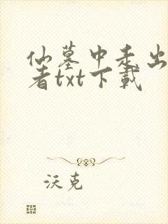 仙墓中走出的强者txt下载