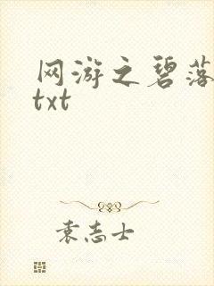 网游之碧落黄泉txt