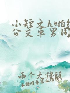 小短文h啪纯肉公交车男同