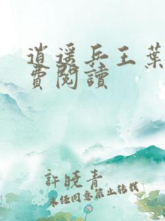 逍遥兵王叶成免费阅读