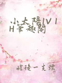 小太阳1V 1H笔趣阁