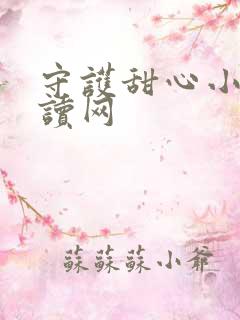 守护甜心小说阅读网