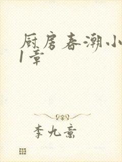 厨房春潮小说第1章