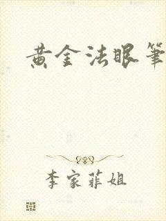 黄金法眼笔趣阁
