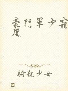 豪门军少宠妻无度