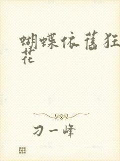 蝴蝶依旧狂恋着花