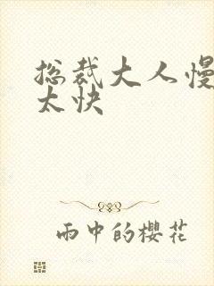 总裁大人慢点别太快