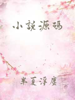 小说源码