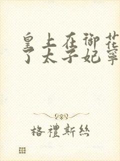 皇上在御花园C了太子妃宁儿