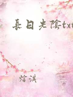 长日光阴txt