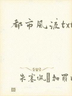 都市风流txt