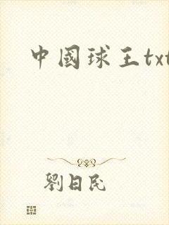 中国球王txt