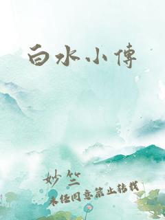 白水小传