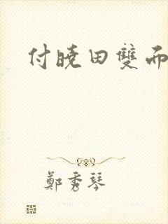 付晓田双面间谍