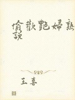 偷欢艳妇熟女小说