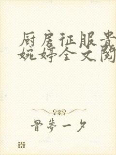 厨房征服贵妇秦婉婷全文阅读