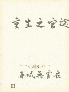 重生之官途风流