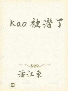 kao 被潜了