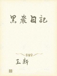 黑岩日记