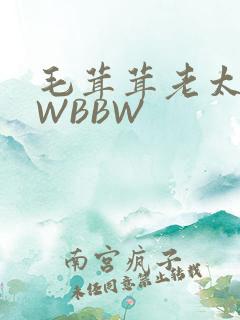 毛茸茸老太BBWBBW