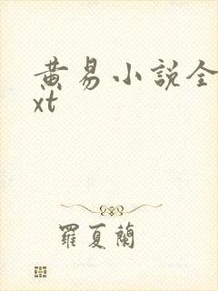 黄易小说全集txt