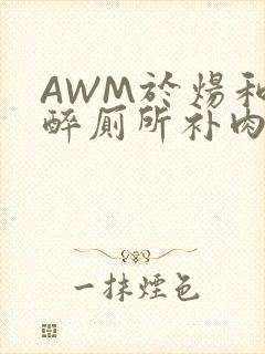 AWM于炀和祁醉厕所补肉
