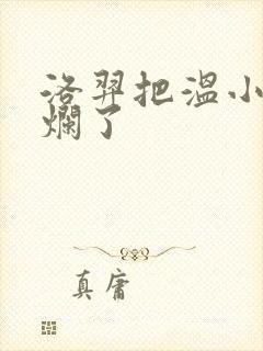 洛羿把温小辉做烂了