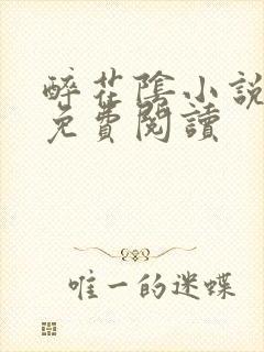 醉花阴小说全文免费阅读