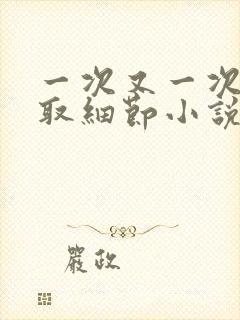 一次又一次的索取细节小说