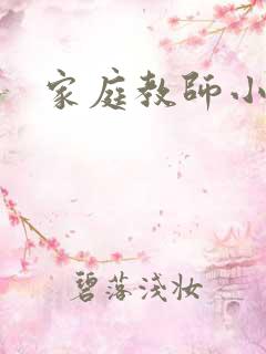 家庭教师小说