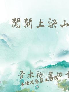 闯关上梁山李颖