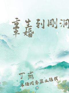 重生到刚洞房的军婚