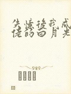 失忆后我成了大佬的白月光