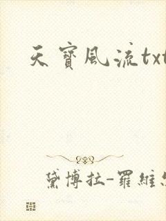 天宝风流txt