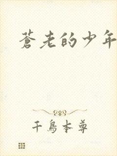 苍老的少年