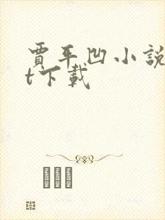 贾平凹小说txt下载