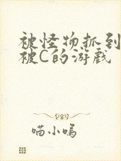 被怪物抓到就会被C的游戏